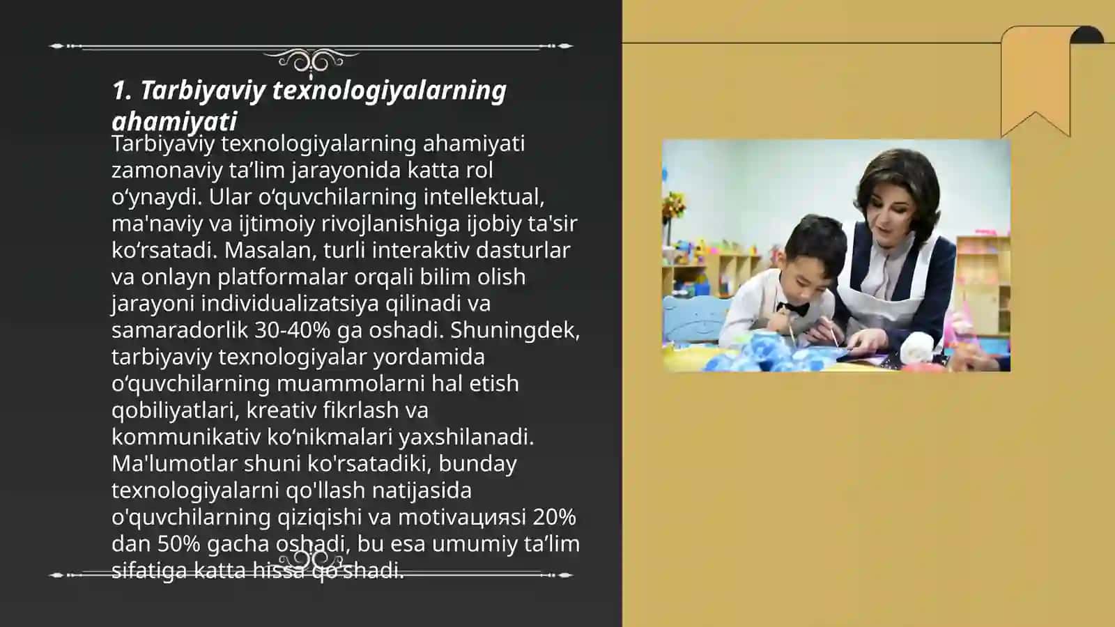 Tarbiyaviy texnologiyalarning mohiyati va mazmuni 3