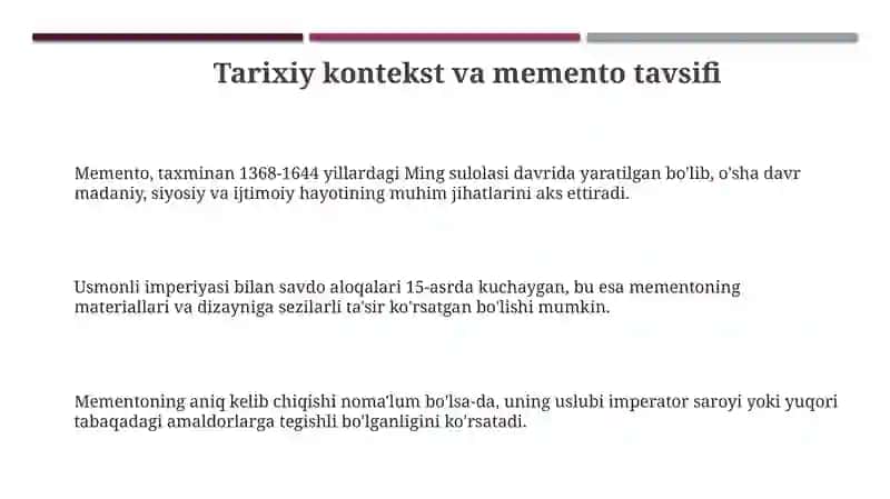 Estalikning Tarixiy Ahamiyati 3