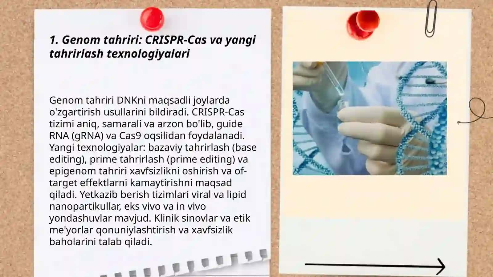 Genetikaning yangi yoʻnalishlari 3