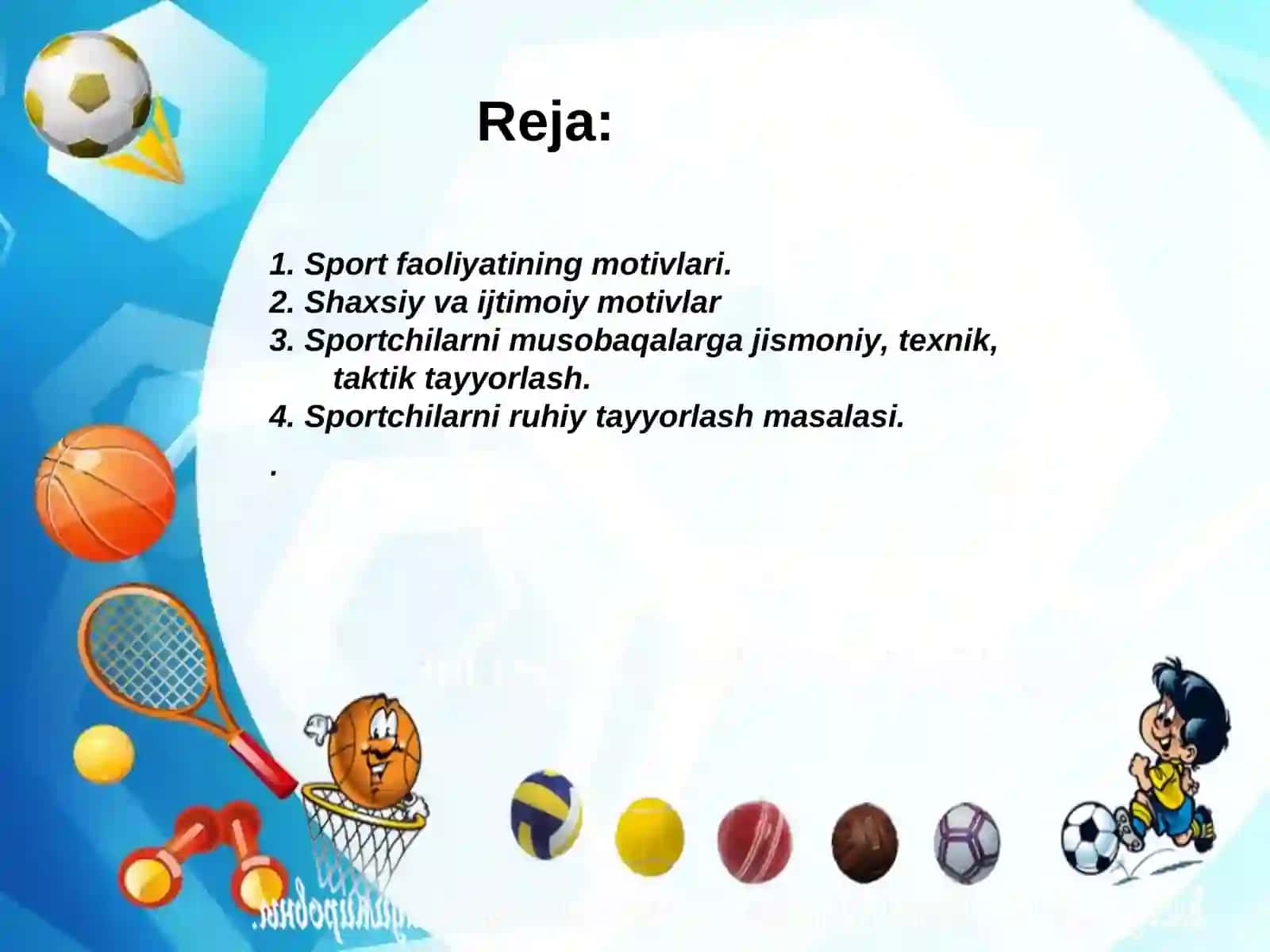 Sport faoliyatining psixologik xususiyatlari 3