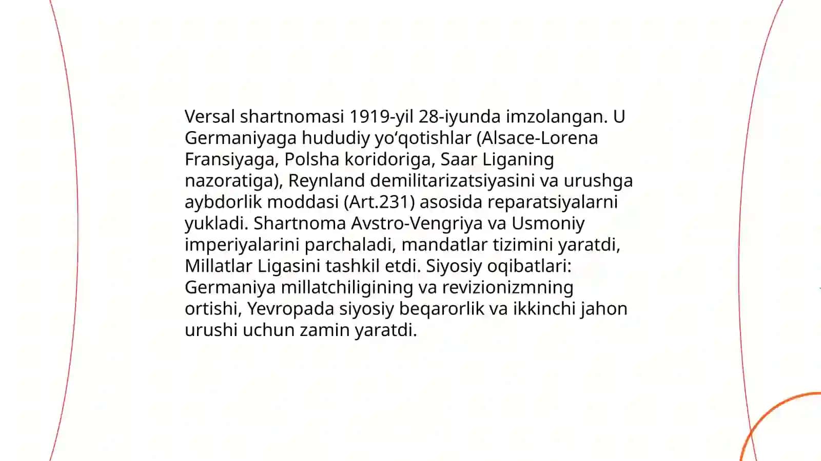 Jahon urushlari oraligʻida siyosiy hayot 3