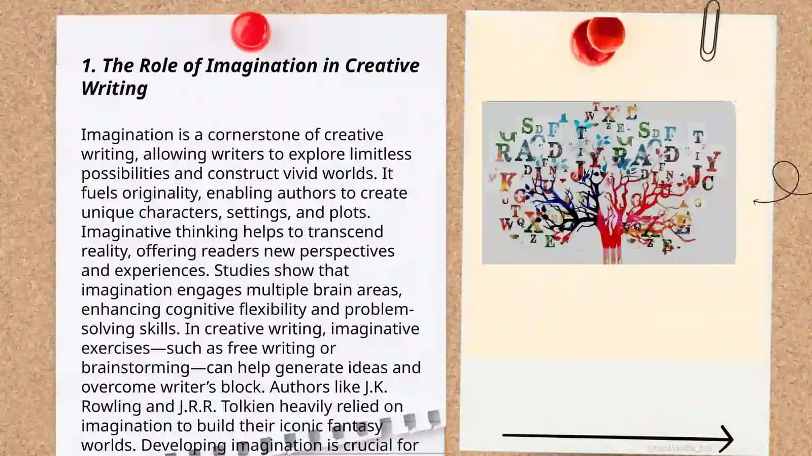 Creative writing contexts 3