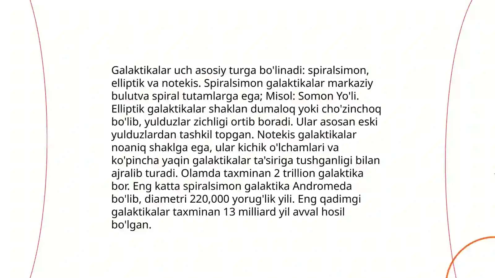 Galaktikalar klassifikatsiyasi 3