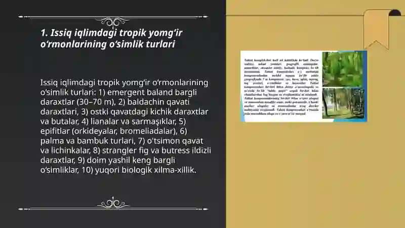 Biogeografiya fanining taqdimoti 3