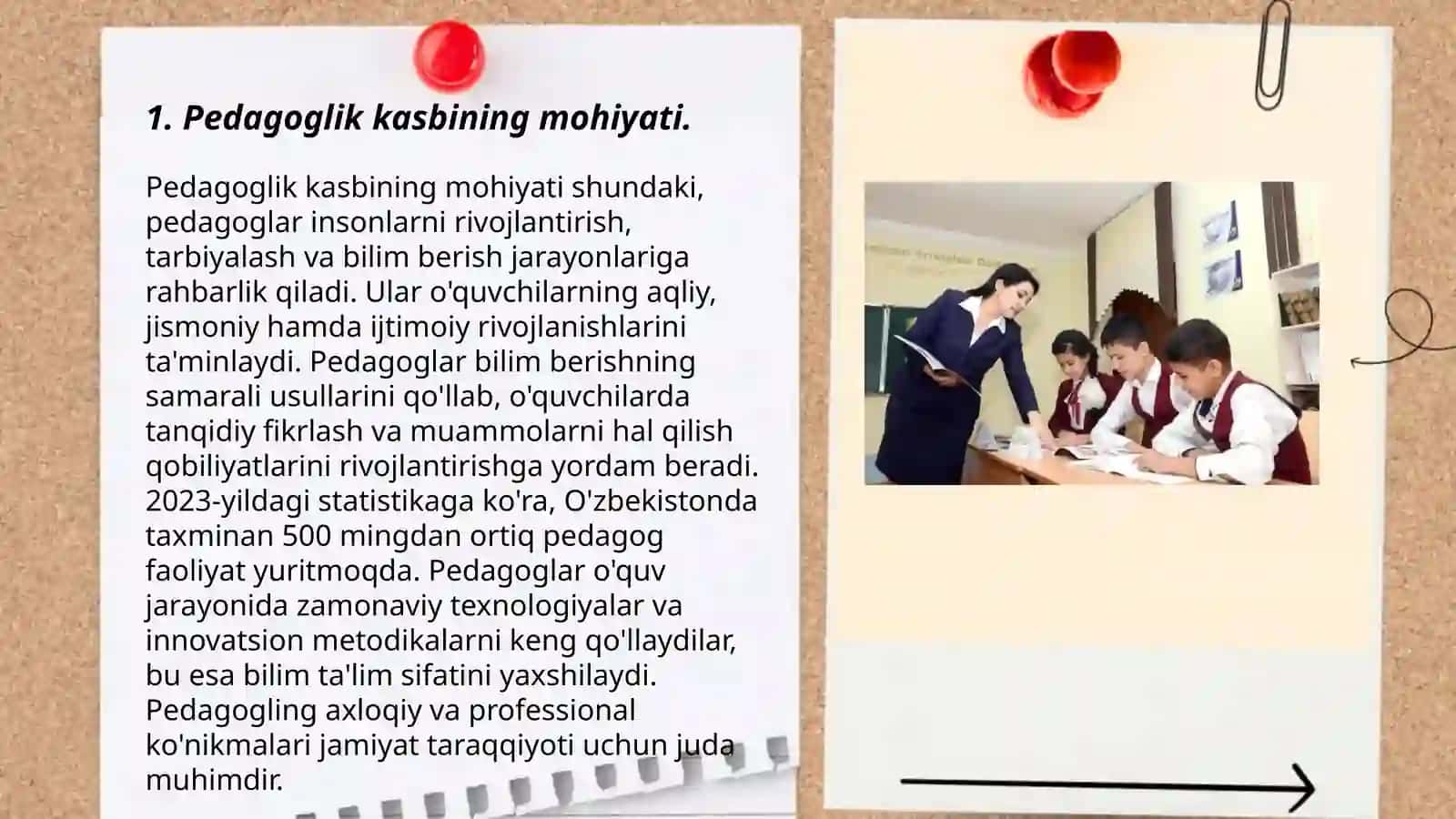 Pedagoglik kasbi va uning vazifalari 3