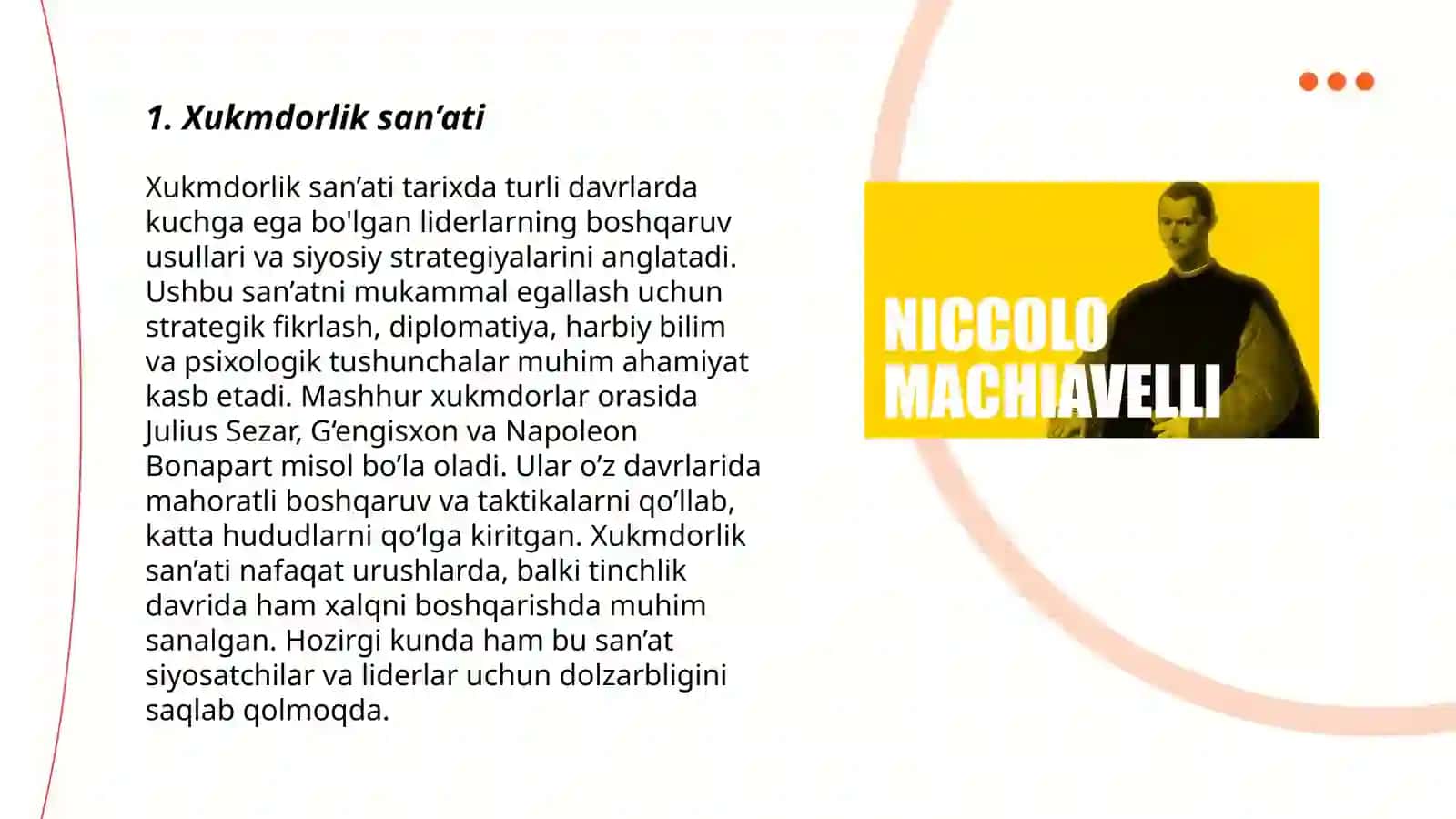 Xukmdorlik san’ati 3