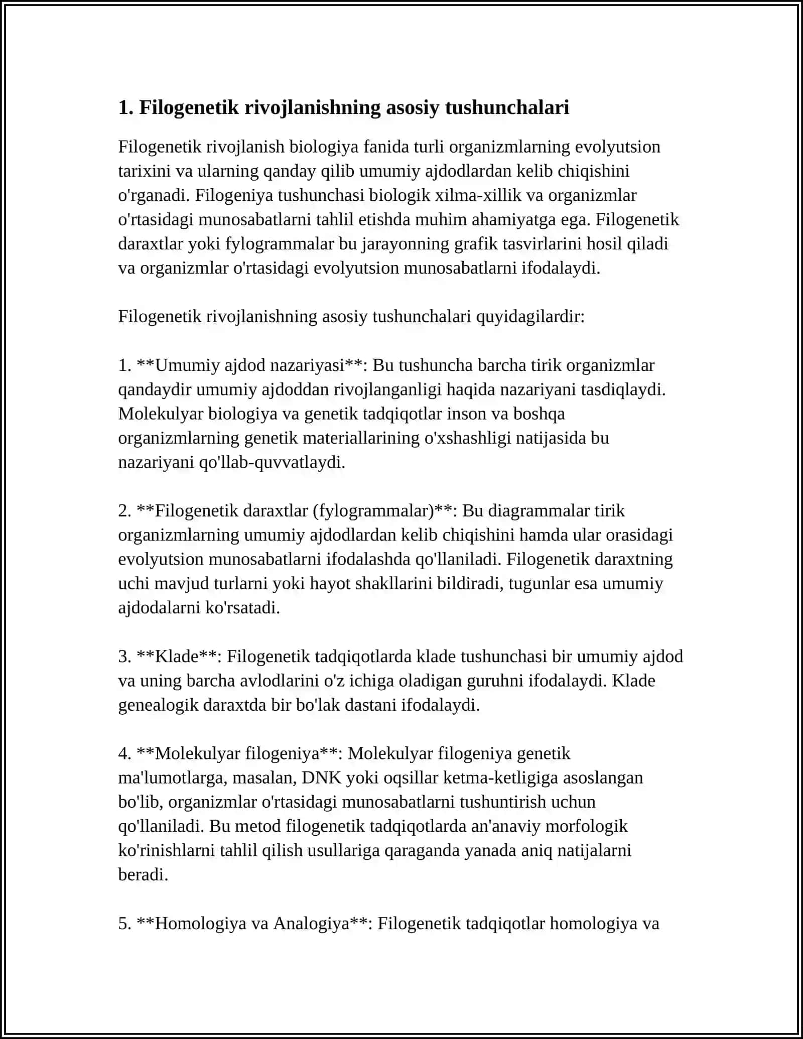 OPSIXIKANING FILOGENETIK TARAQQIYOTI 3