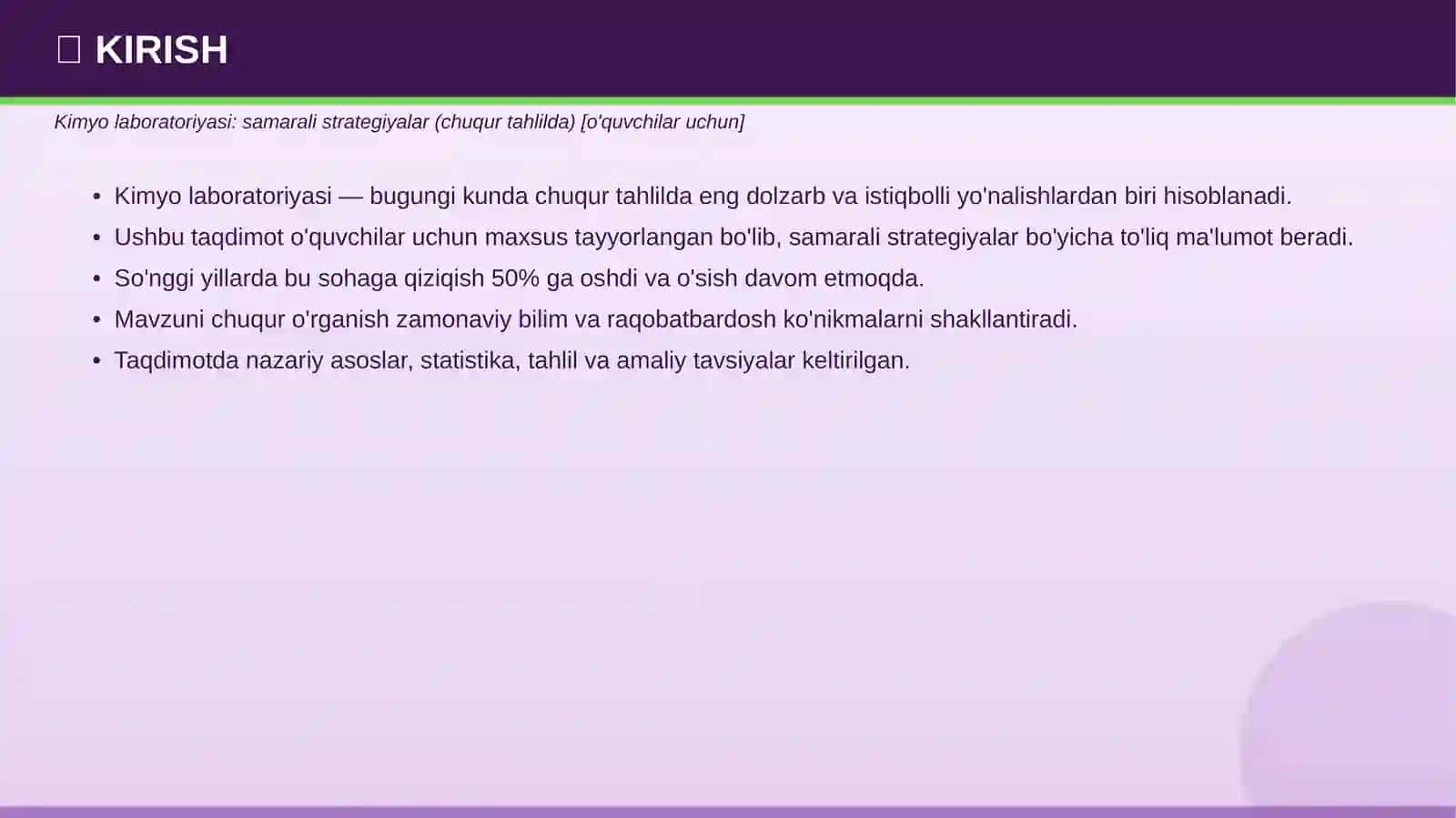 KIMYO LABORATORIYASI 3
