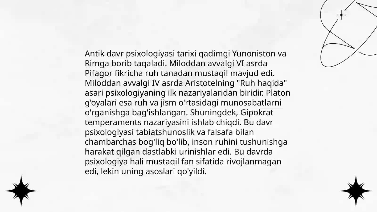 Antik davri psixologiyasi 3
