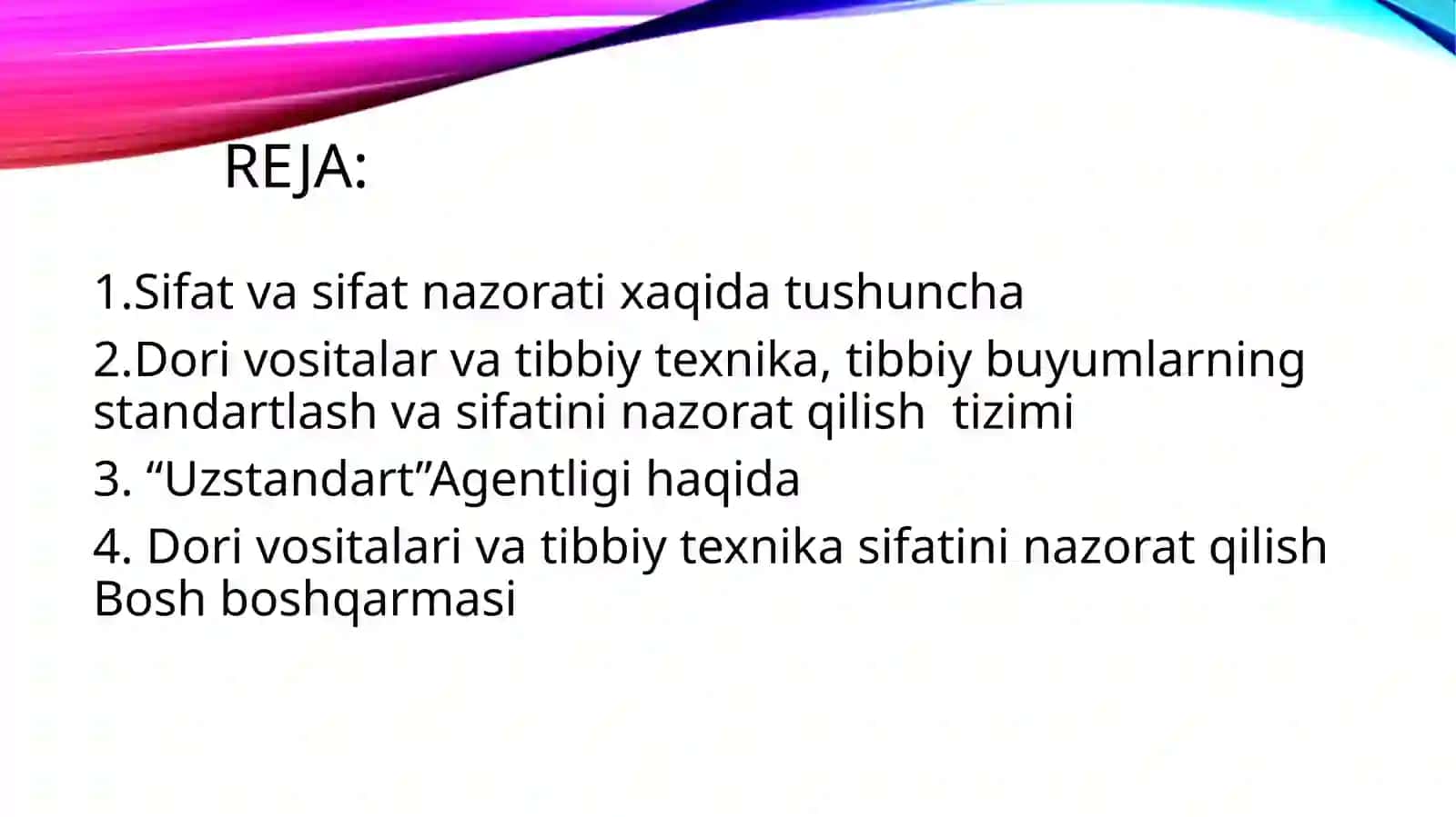 Dorivositalar va Tibbiy Texnika Sifatini Nazorat Qilish 3