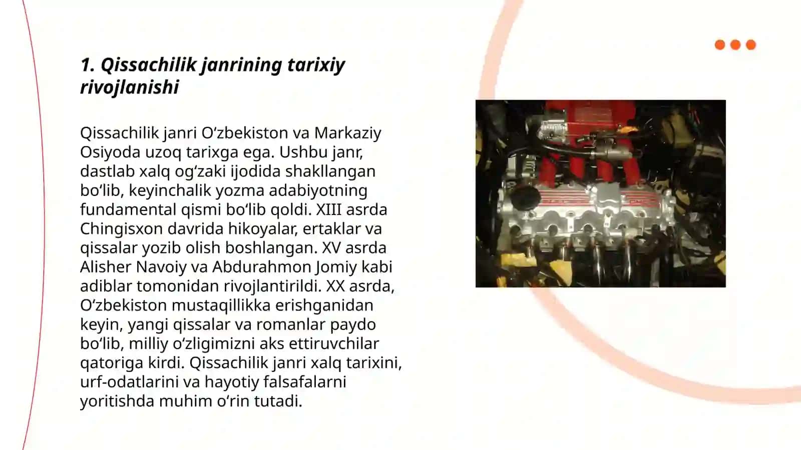 Qissachilikning janriy takomili 3