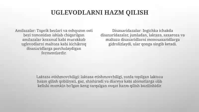 Oshqozon Ichak Tizimi Biokimyosi 3