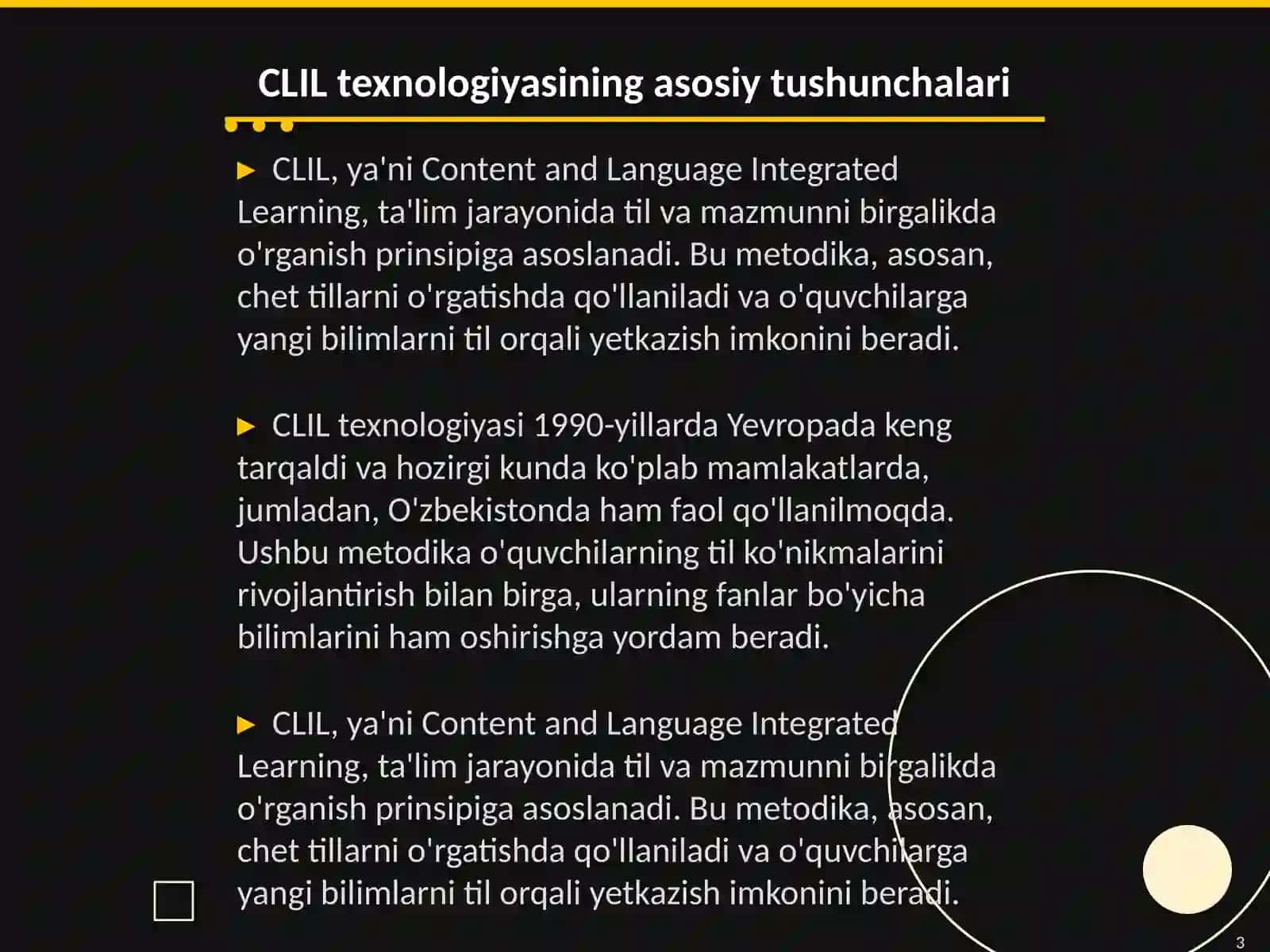 CLIL texnologiyasining mazmun mohiyati 3