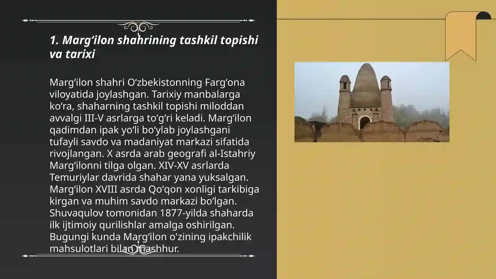 Margʻilon tarixi haqida 3