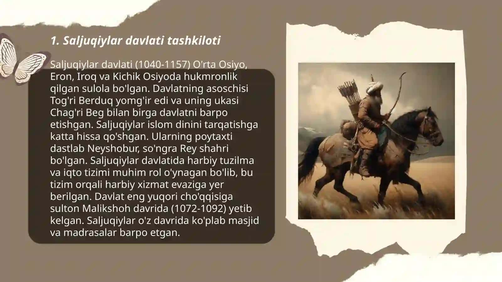 Saljuqiylar davlati boshqaruvi 3