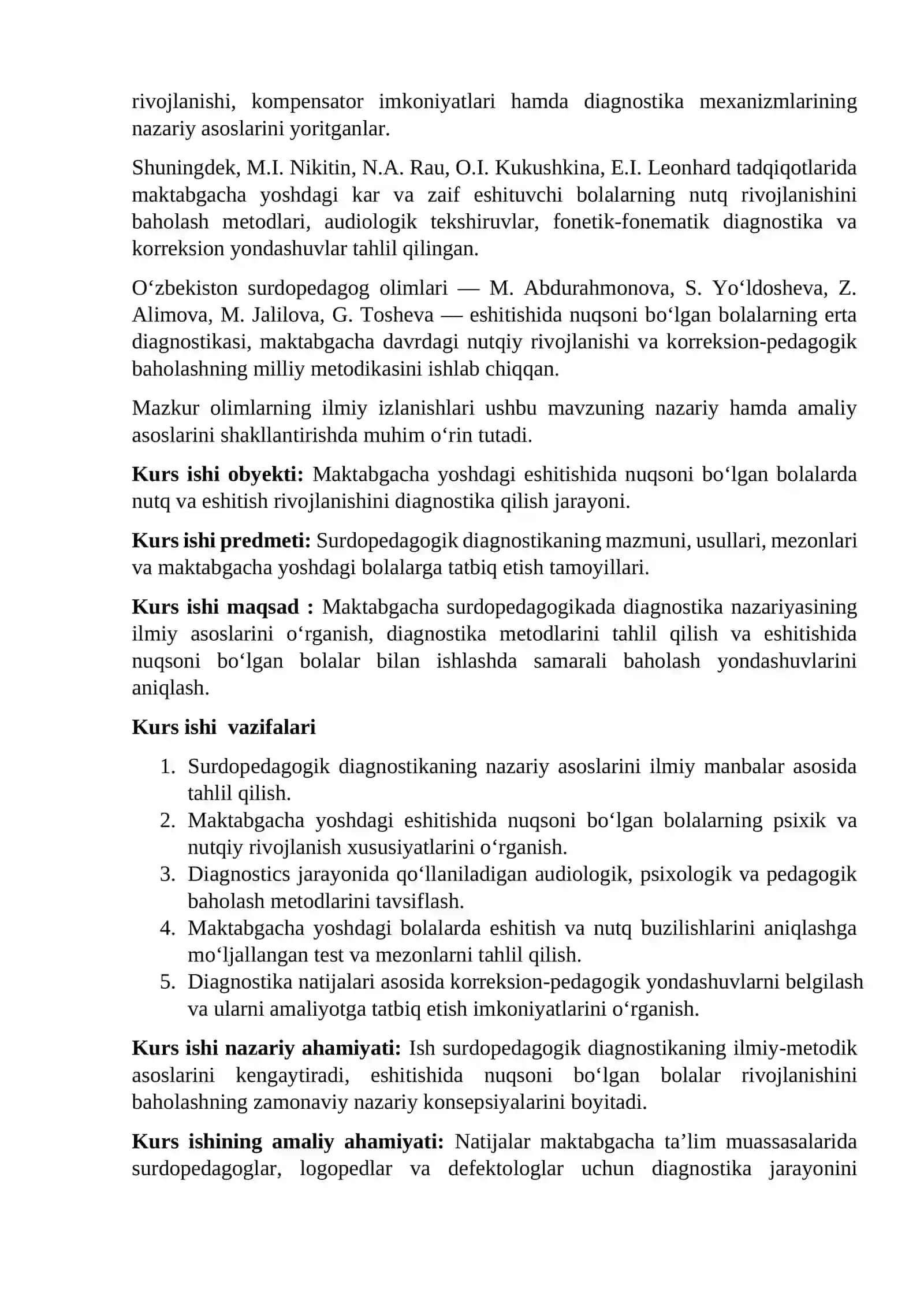 Maktabgacha surdopedagogikada diagnostika nazariyasi 3