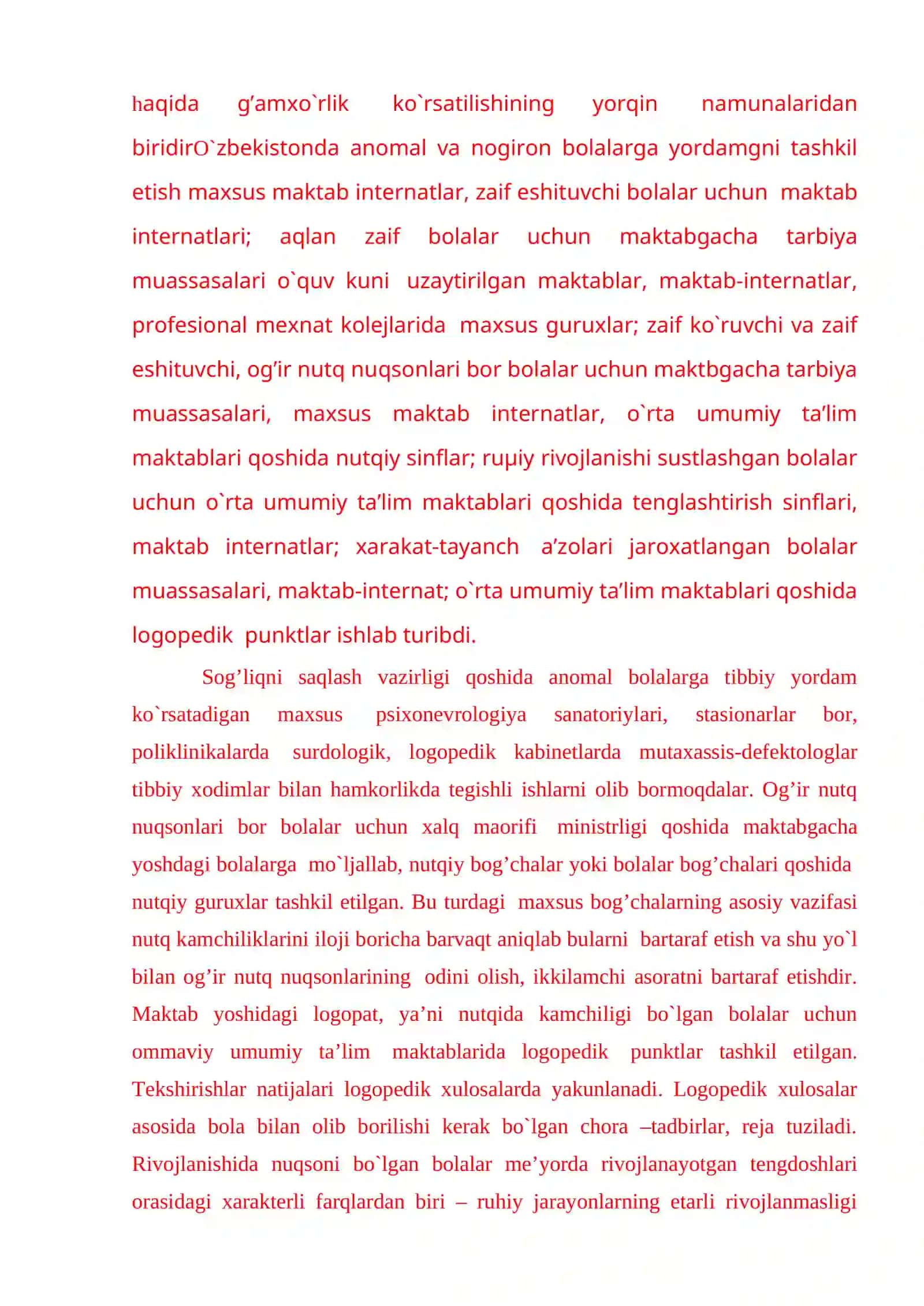 NUTQ KAMCHILIKLARINI BARTARAF ETISHDA DIFFERENSIALLASHGAN METODLARNI TANLASH USULLARI 3
