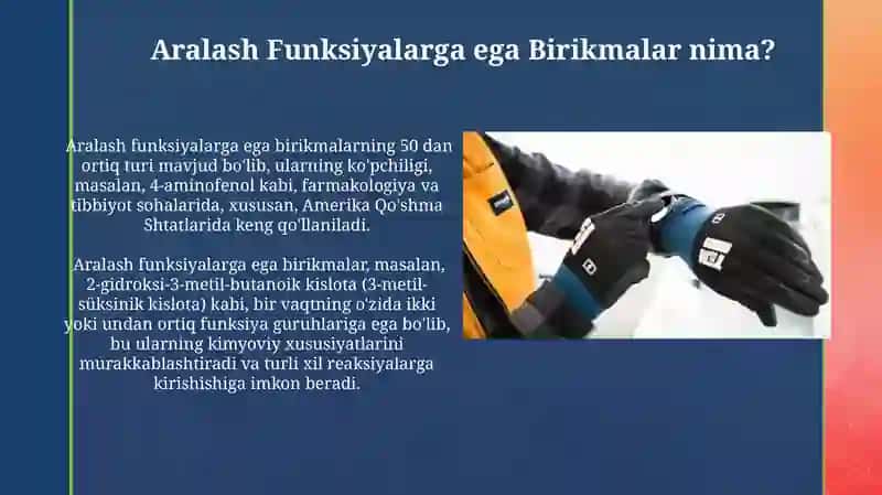 Aralash Funktsiyali Birikmalar 3