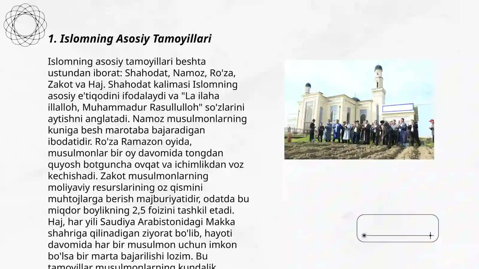 Islomning Asosiy Tamoyillari 3