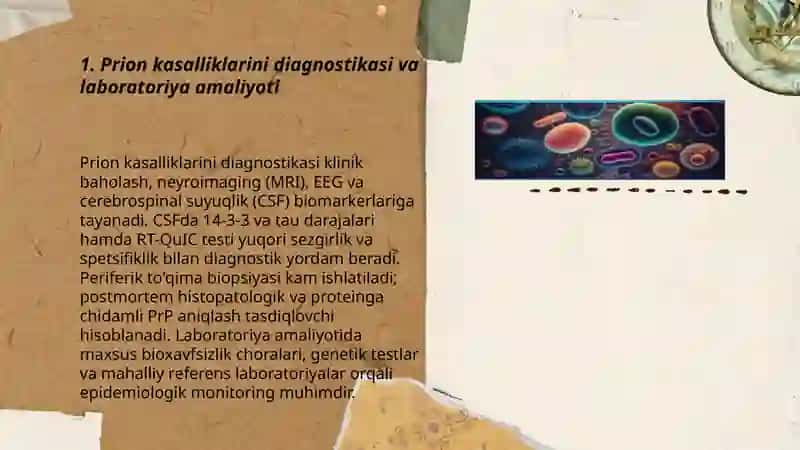 Prionlarning amaliyotdagi ahamiyati 3