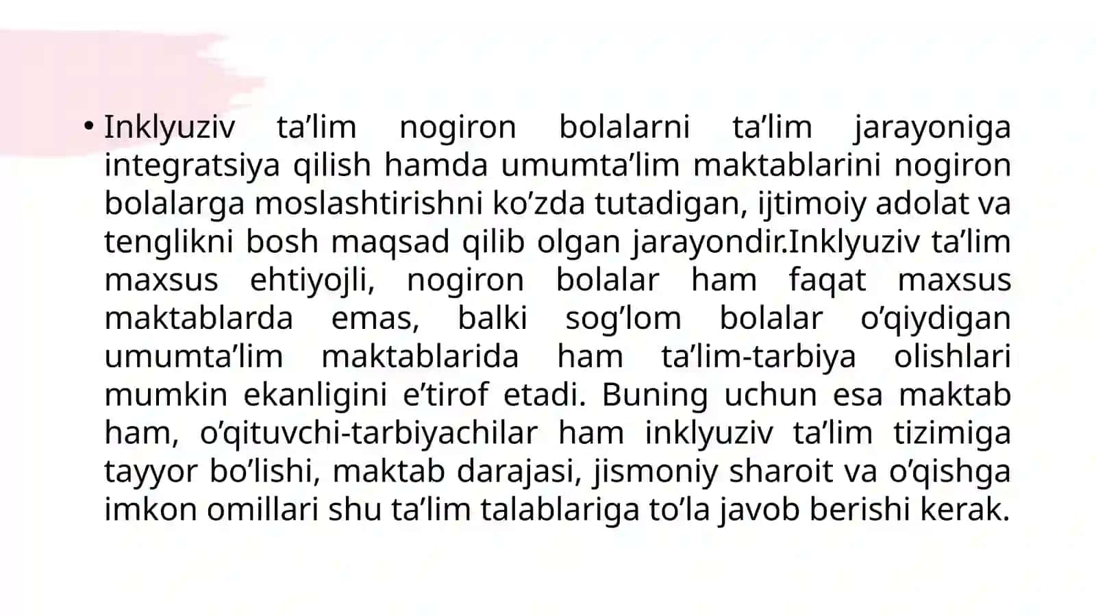 Umumi ypedagogika fanida tayyorlagan 3