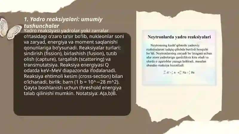 Yadro reaksiyalari 3