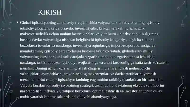 Valyutakurslari Mustaqilishi 3