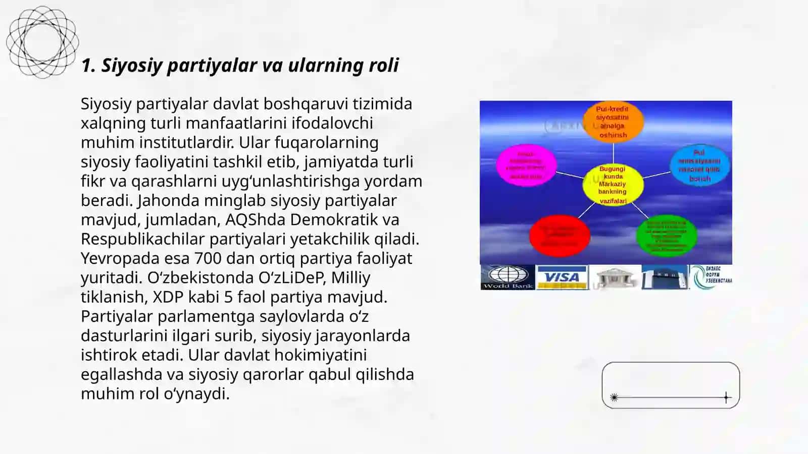 Siyosiy partiyalar va ularning roli 3