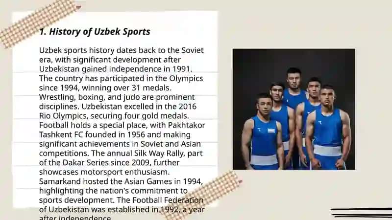 Uzbek Sport and Sportsmen 3