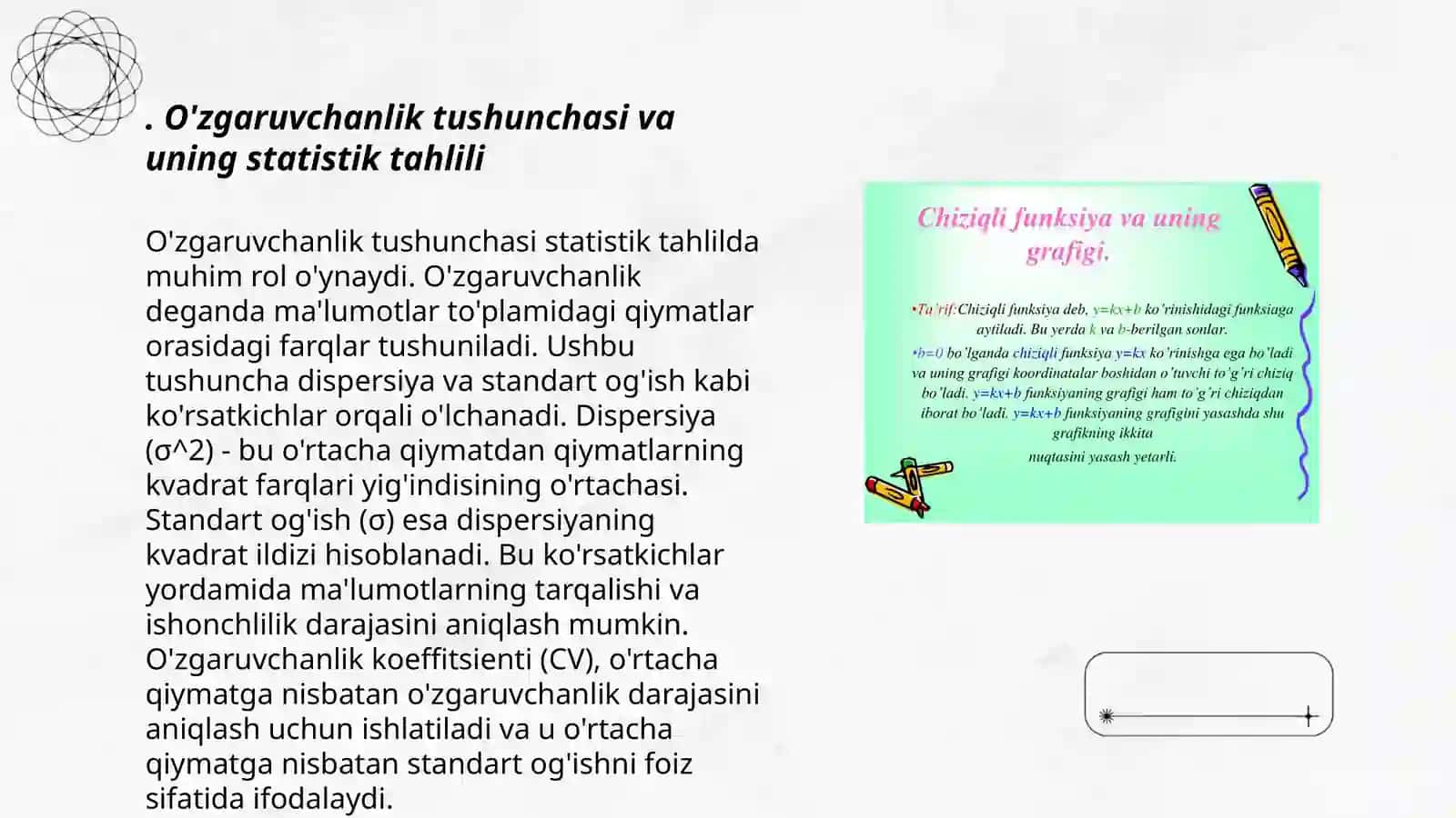 Modifikatsion o'zgaruvchanlik 3