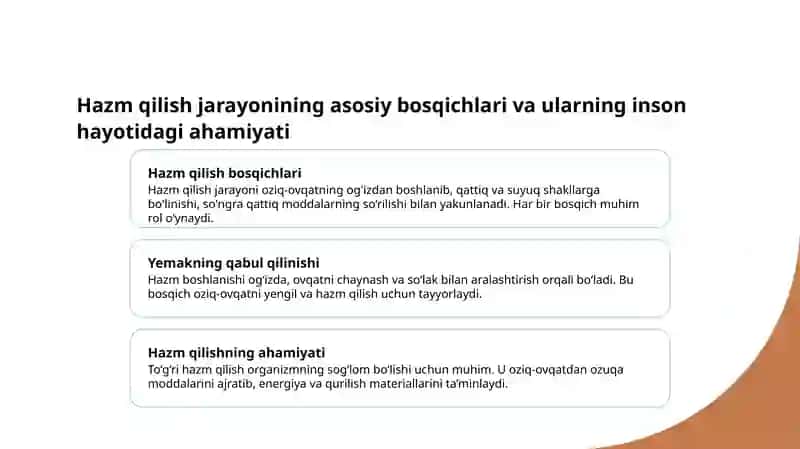Hazm qilish 3