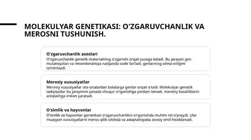 MOLEKULYAR GENETIK KARTALARNI ANALIZ ETISH 3