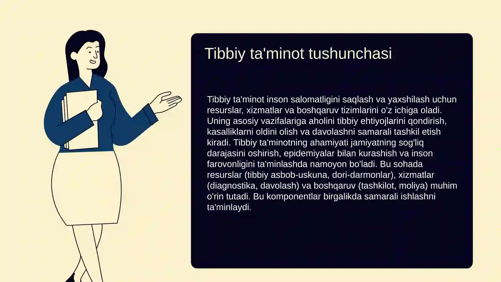 Tibbiy ta'minot va uning asosiy vazifalarini o'rganish 3
