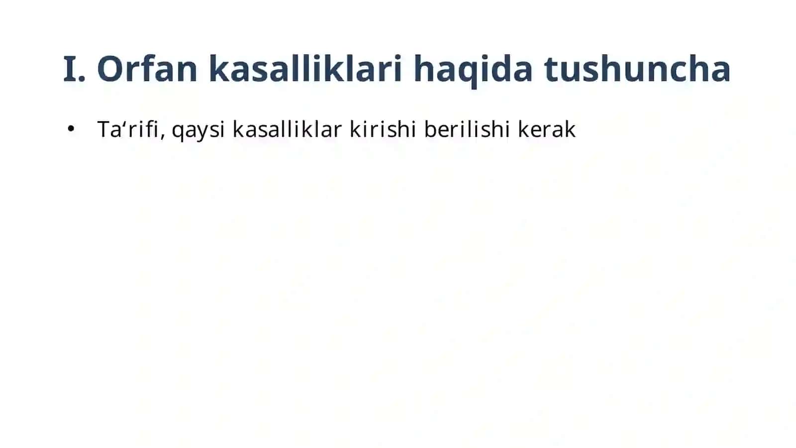 Orfan kasalliklari 3