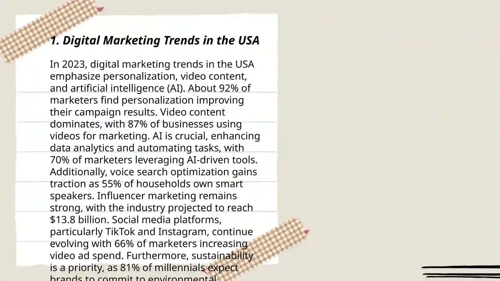 Marketing in USA 3