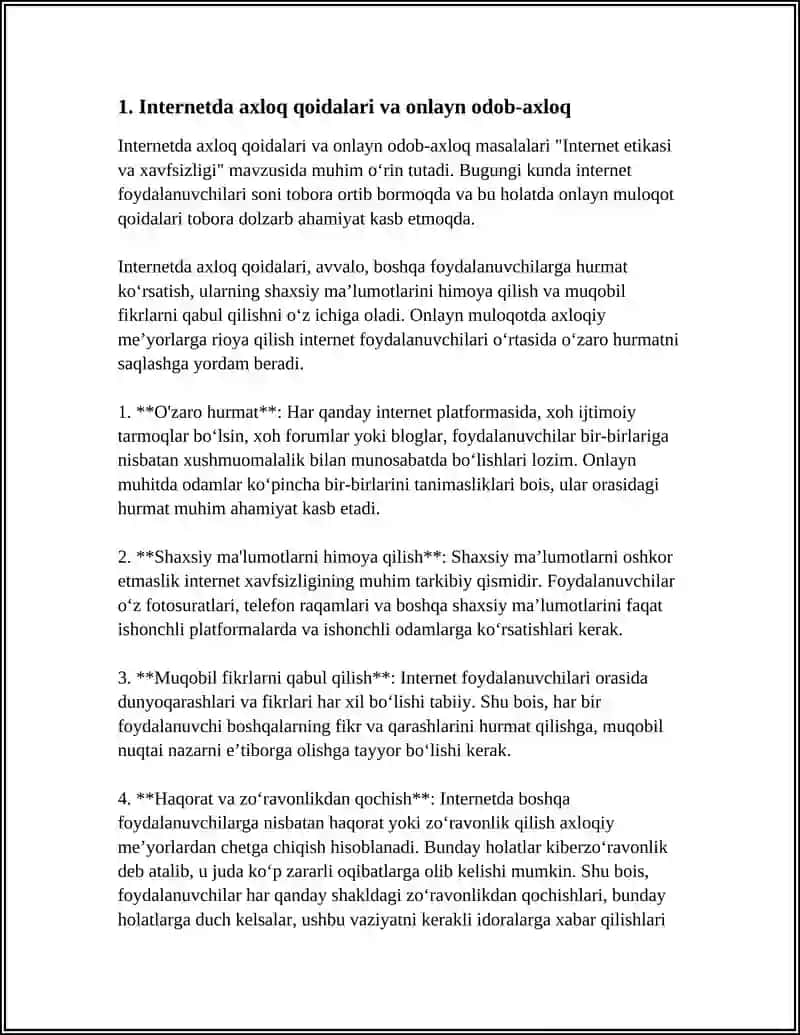 INTERNET ETIKASI VA XAVFSIZLIGI 3