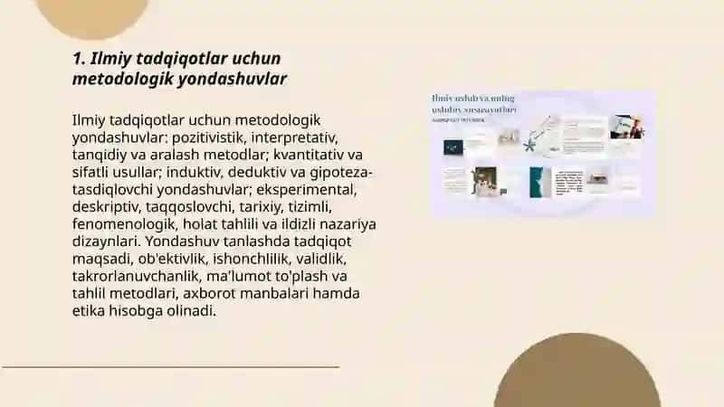 Ilmiy tadqiqotlarning uslubiy vositalari 3