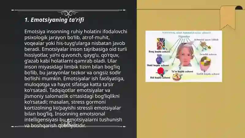 Emotsiya haqida tushuncha 3