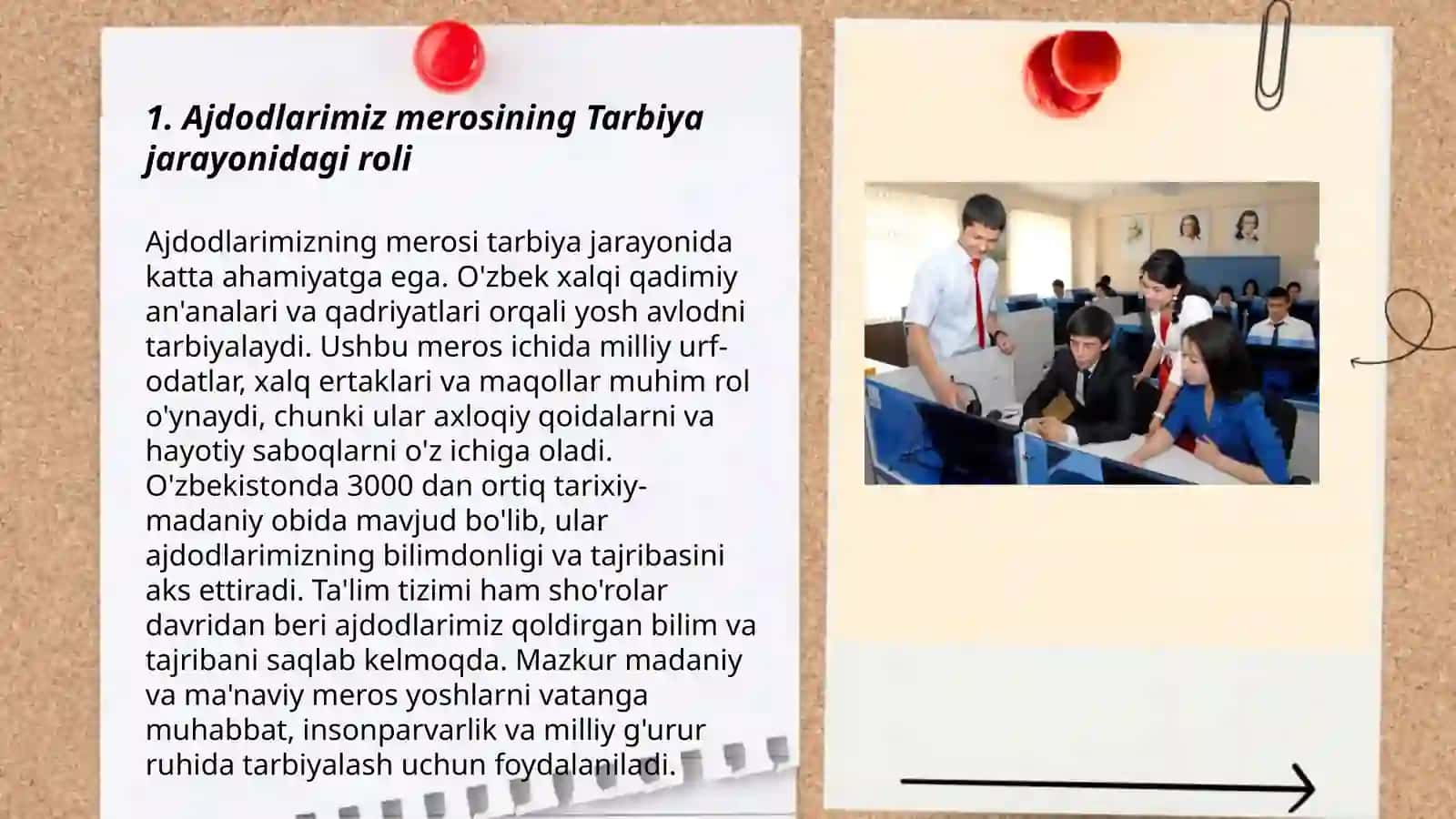 Tarbiya jarayonini samarali amalga oshirishda ajdodlarimiz merosining o‘rni Ashurova Muattar 3