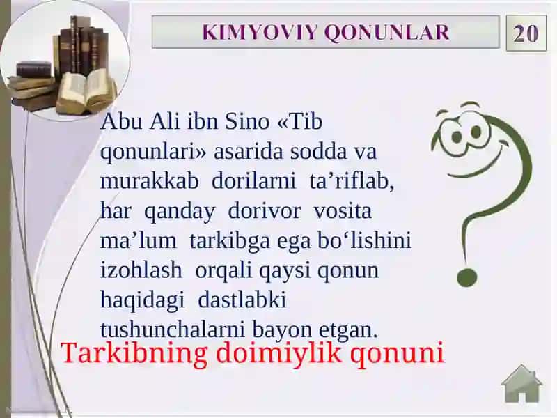 KIMYOVIY QONUNLAR 3