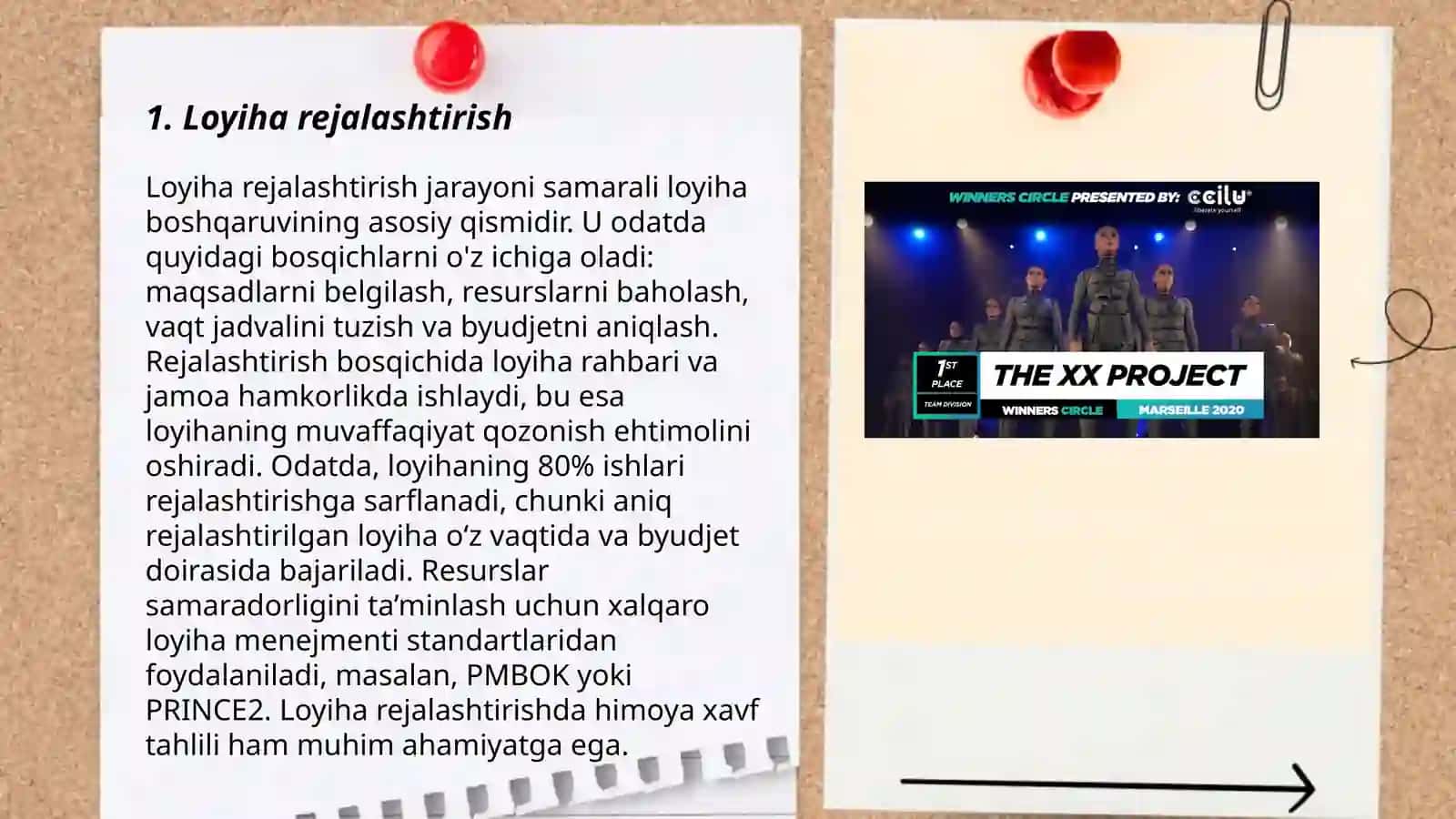 Loyiha komandasini boshqarish 3