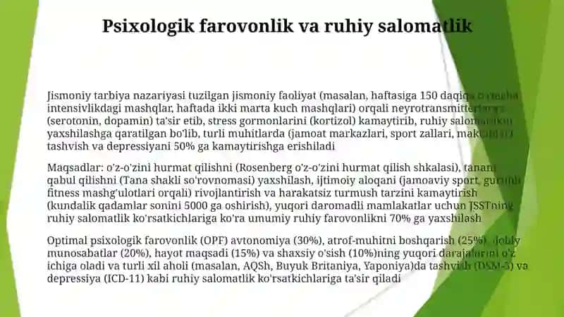 Jismoniy madaniyat nazariyasi fanining maqsad va vazifalari 3