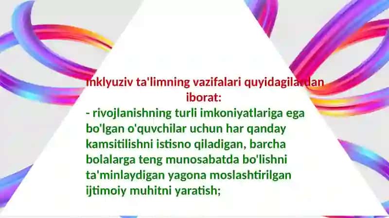 Inklyuziv ta'limning vazifalari 3