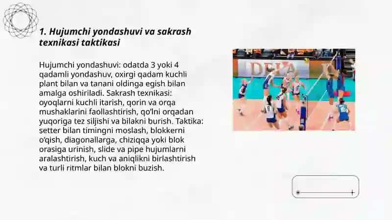 Zarba berish taktikasi 3