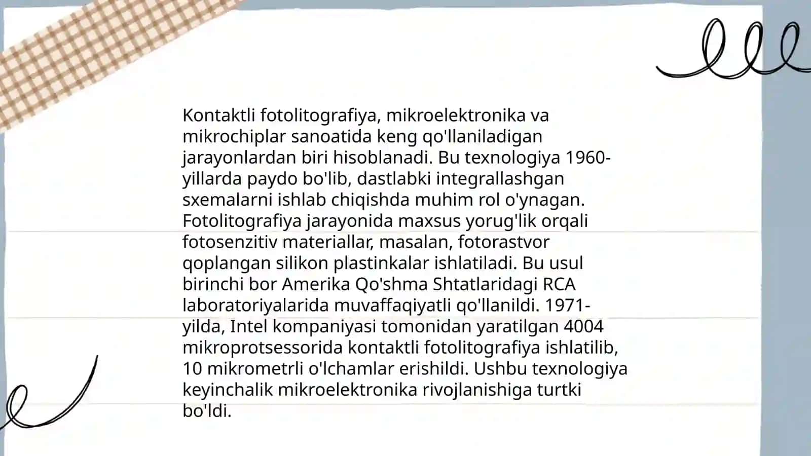 Kontaktli fotolitografiya 3