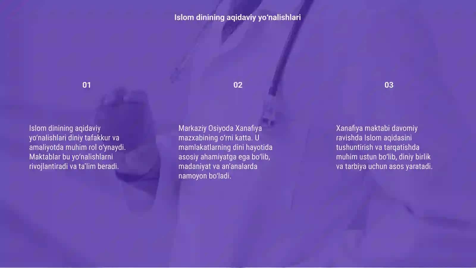Islom dinining aqidaviy yoʻnalishlari va maktablari 3