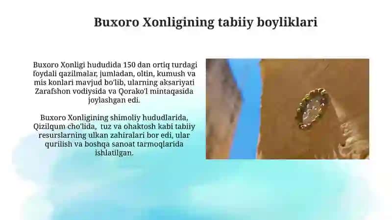 Buxoro xonligining tarixiy geografiyasi 3