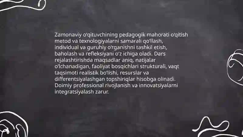 Zamonaviy oʻqituvchining kasbiy portreti va ideal modeli 3