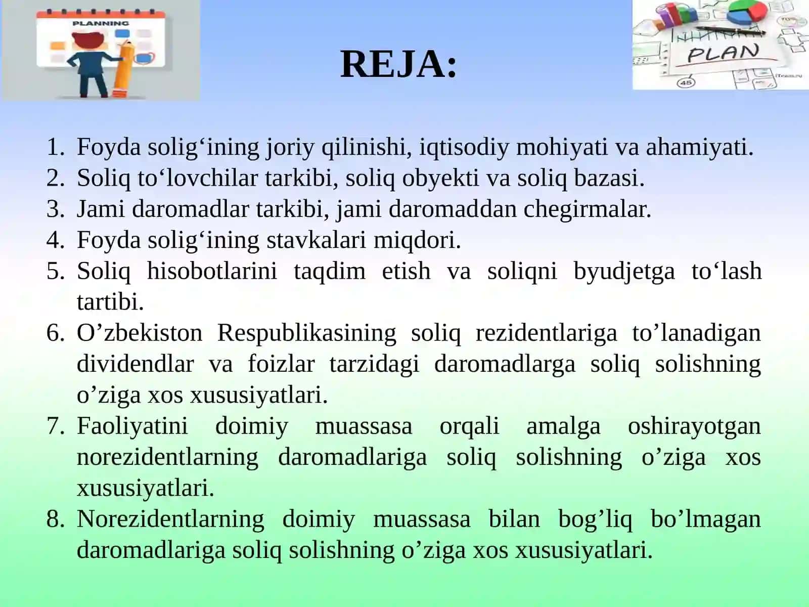 FOYDA SOLIG‘I 3