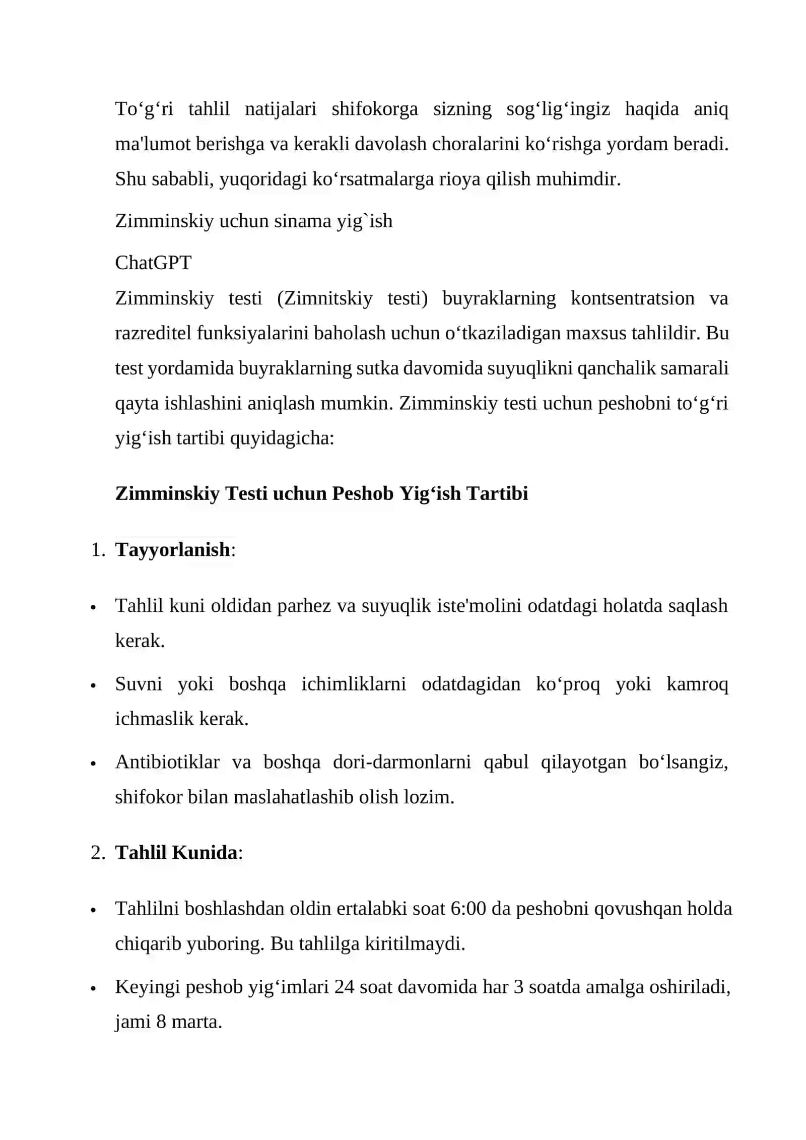 Peshob tahlili 3